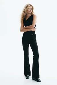 Flared Ponte Pants