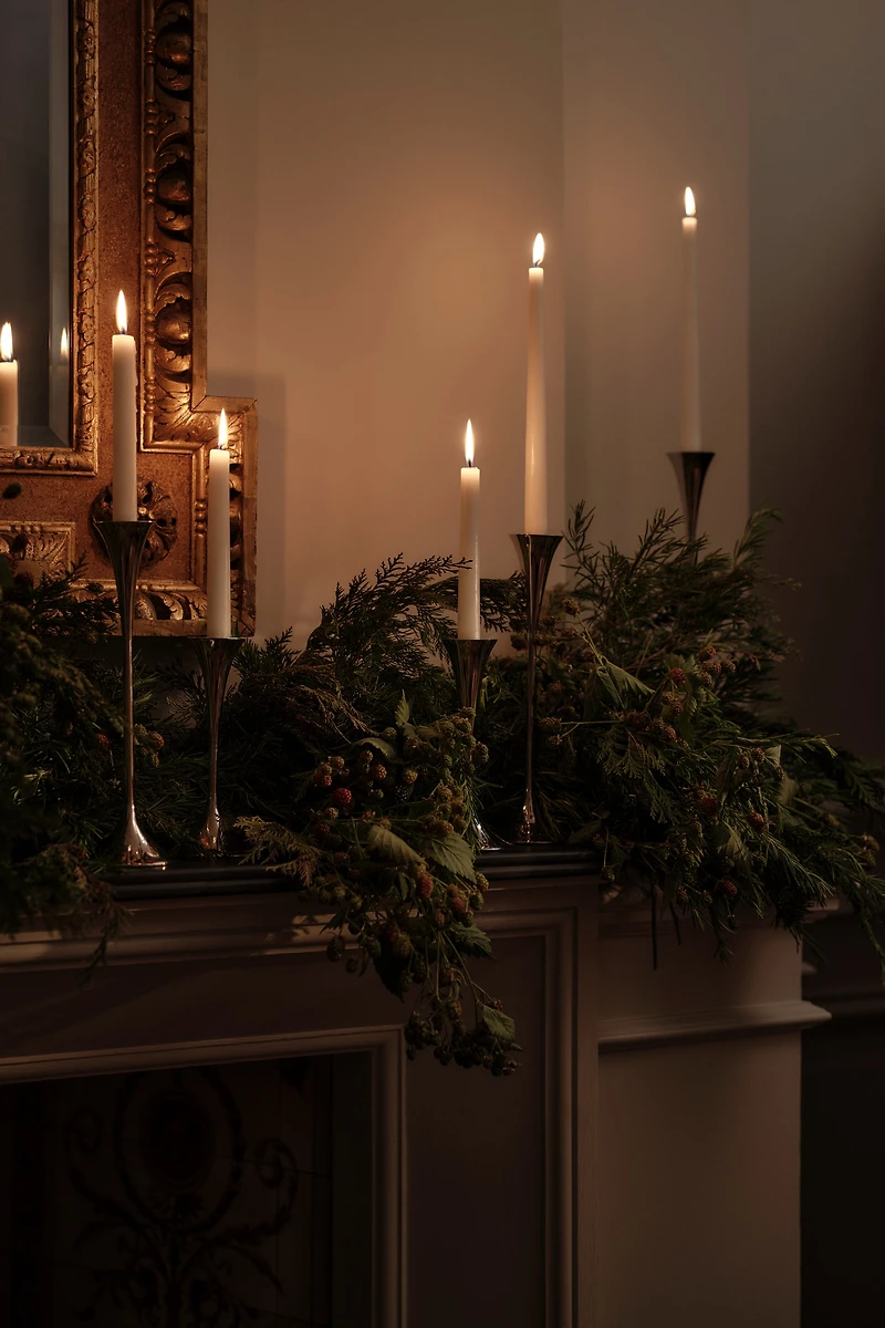 Petit bougeoir en métal