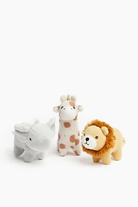 3-pack Soft Toys