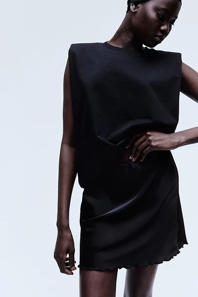 Satin Slip Skirt