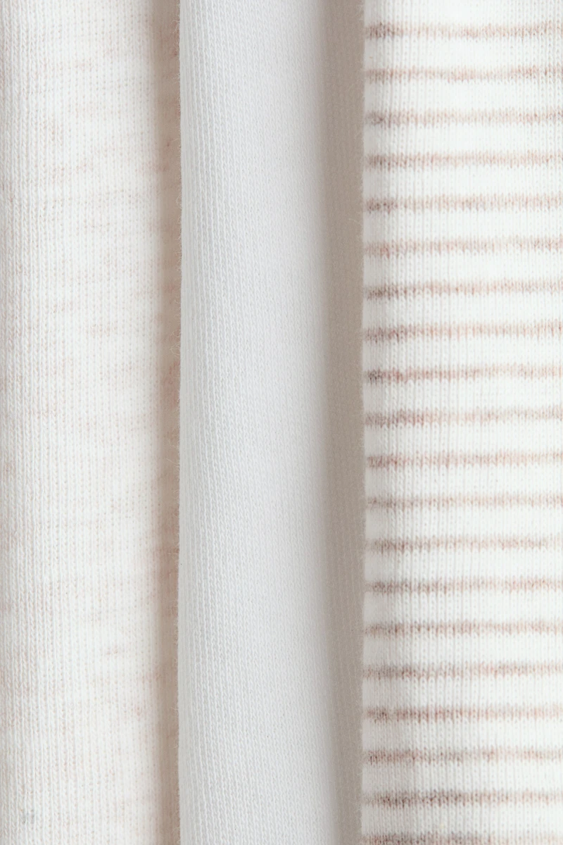 3-pack Foldover-Waist Leggings