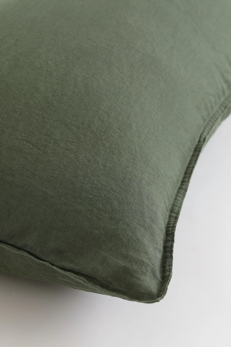 Washed Linen Pillowcase