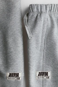 2-Piece Brushed-Inside Sweatshirt and Joggers Set