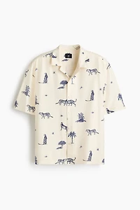Relaxed-Fit Printed Resort Shirt