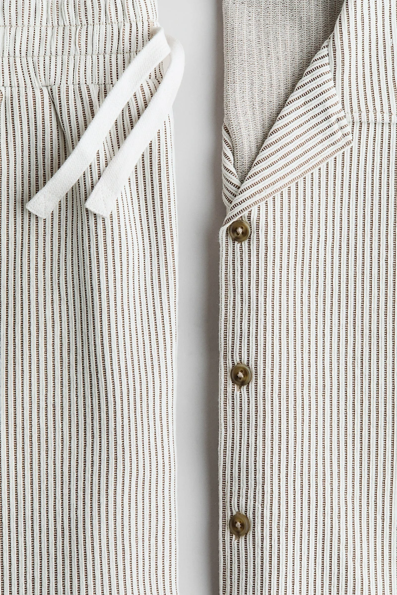2-Piece Textured Jersey Set