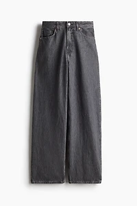 Curvy Fit Baggy High Jeans