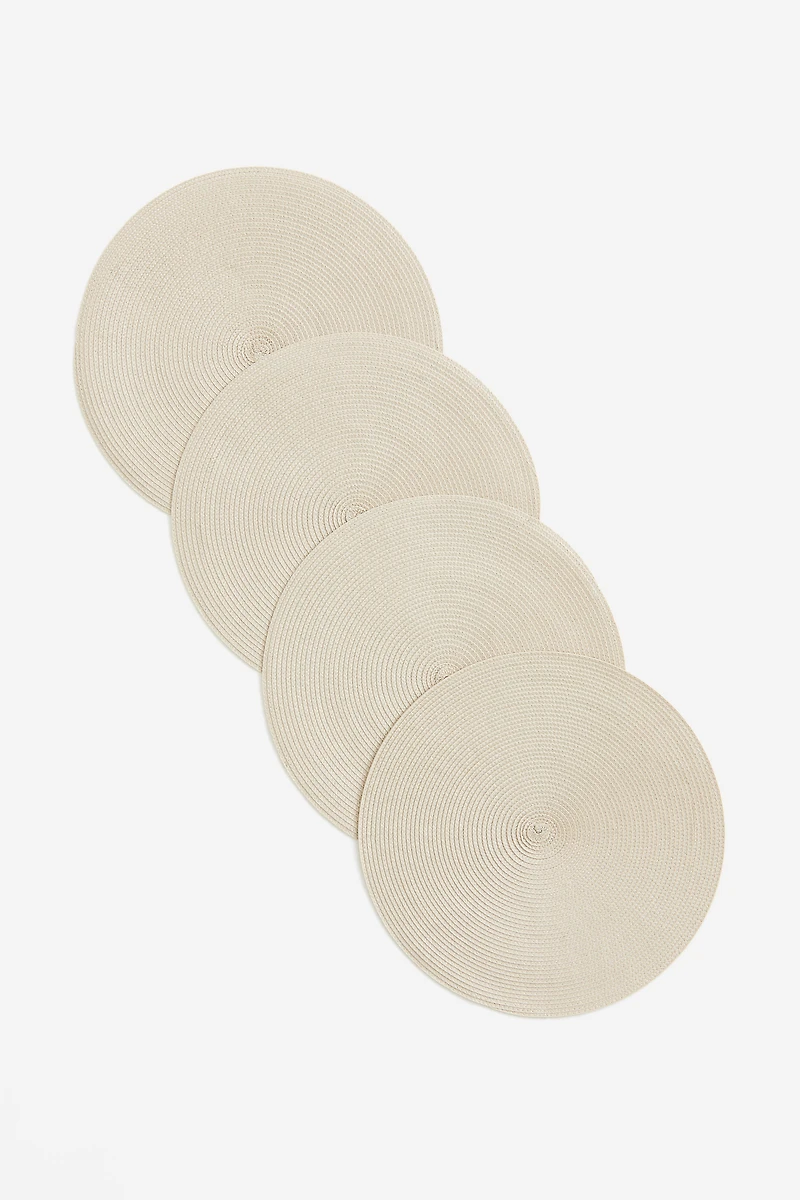 Lot de 4 napperons table
