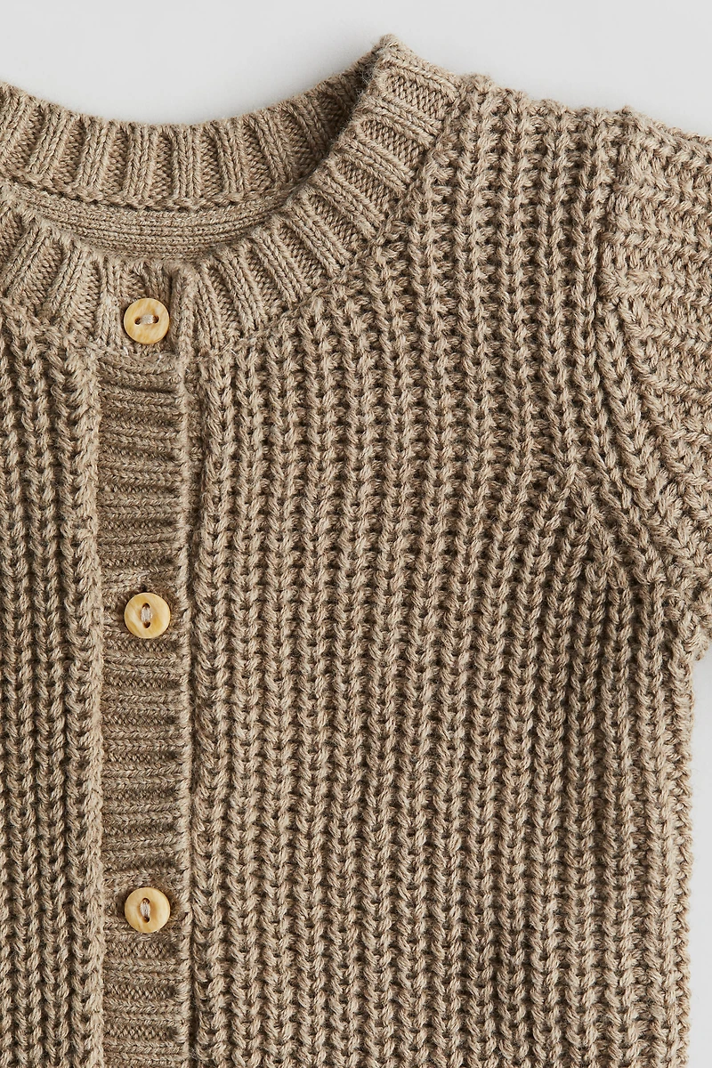 Combinaison en maille de coton