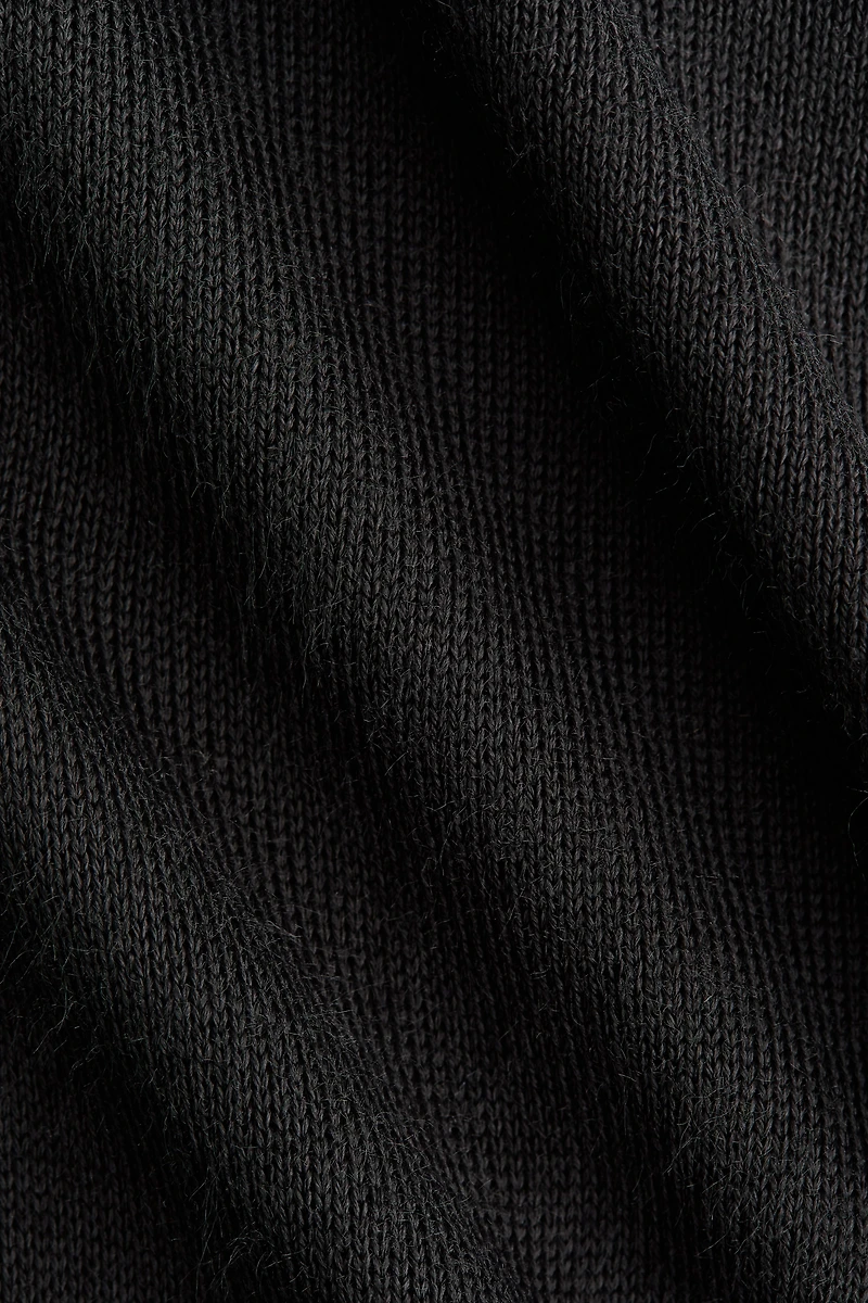 Fine-Knit One-Shoulder Top