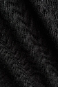 Fine-Knit One-Shoulder Top