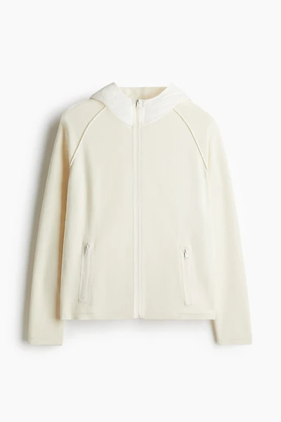 Regular-Fit Jersey Hooded Jacket