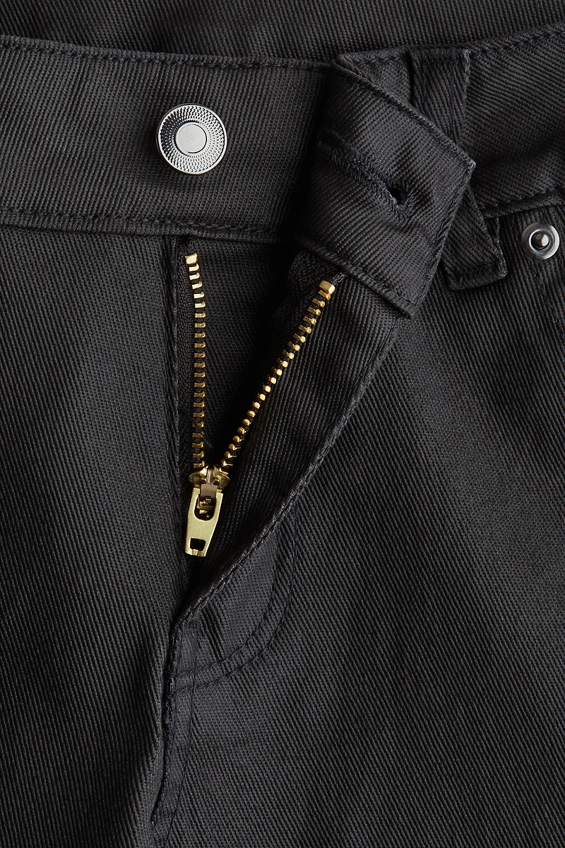 Jean évasé taille basse