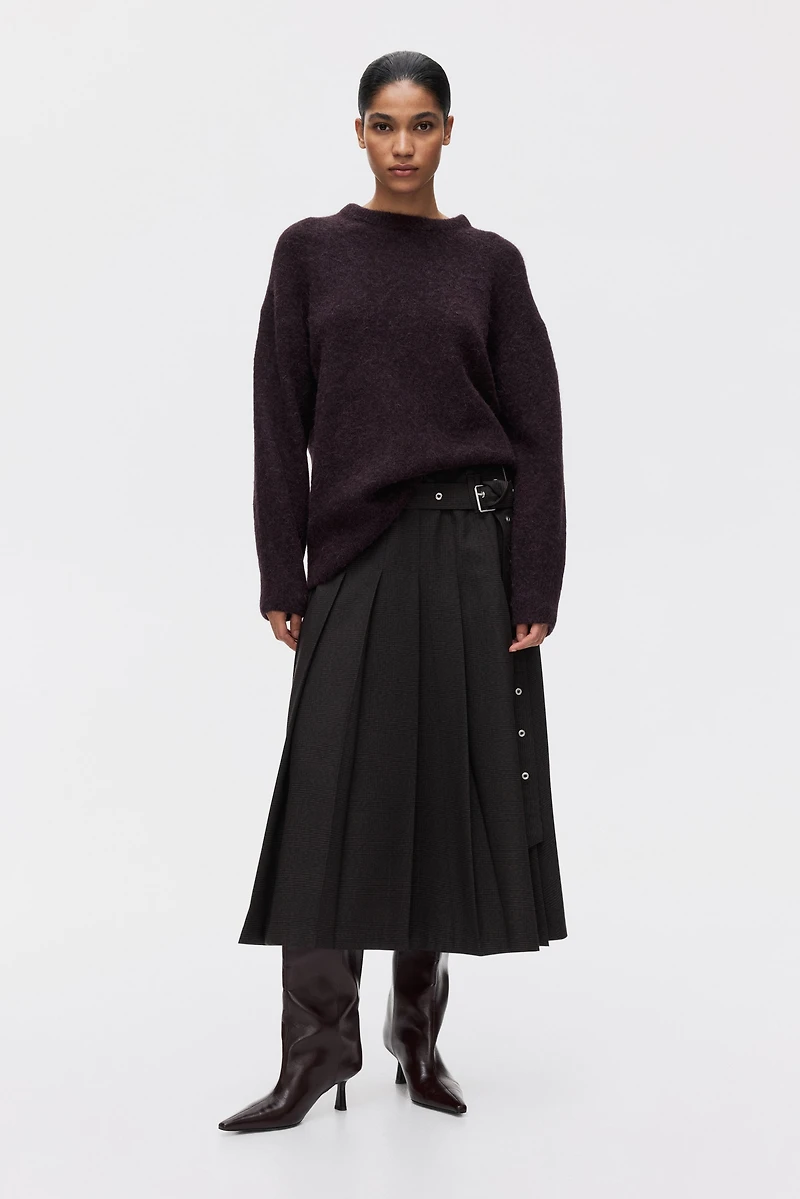 Oversized Alpaca-Blend Sweater