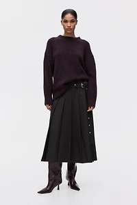 Oversized Alpaca-Blend Sweater