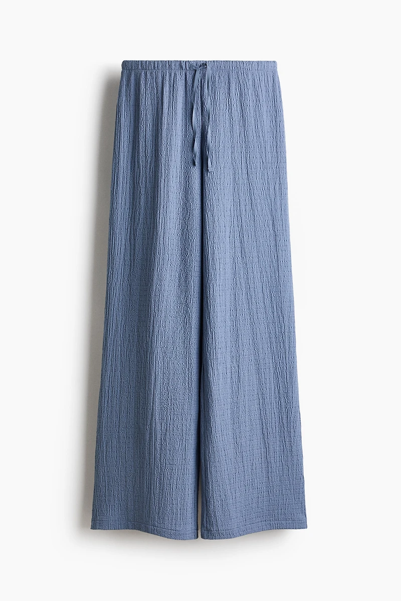 Textured Jersey Pants