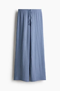Textured Jersey Pants