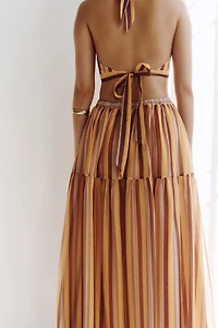 Cutout Halterneck Dress