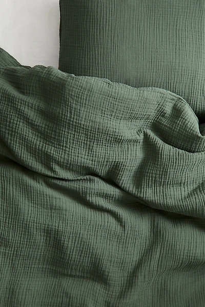 Muslin Twin Duvet Cover Set