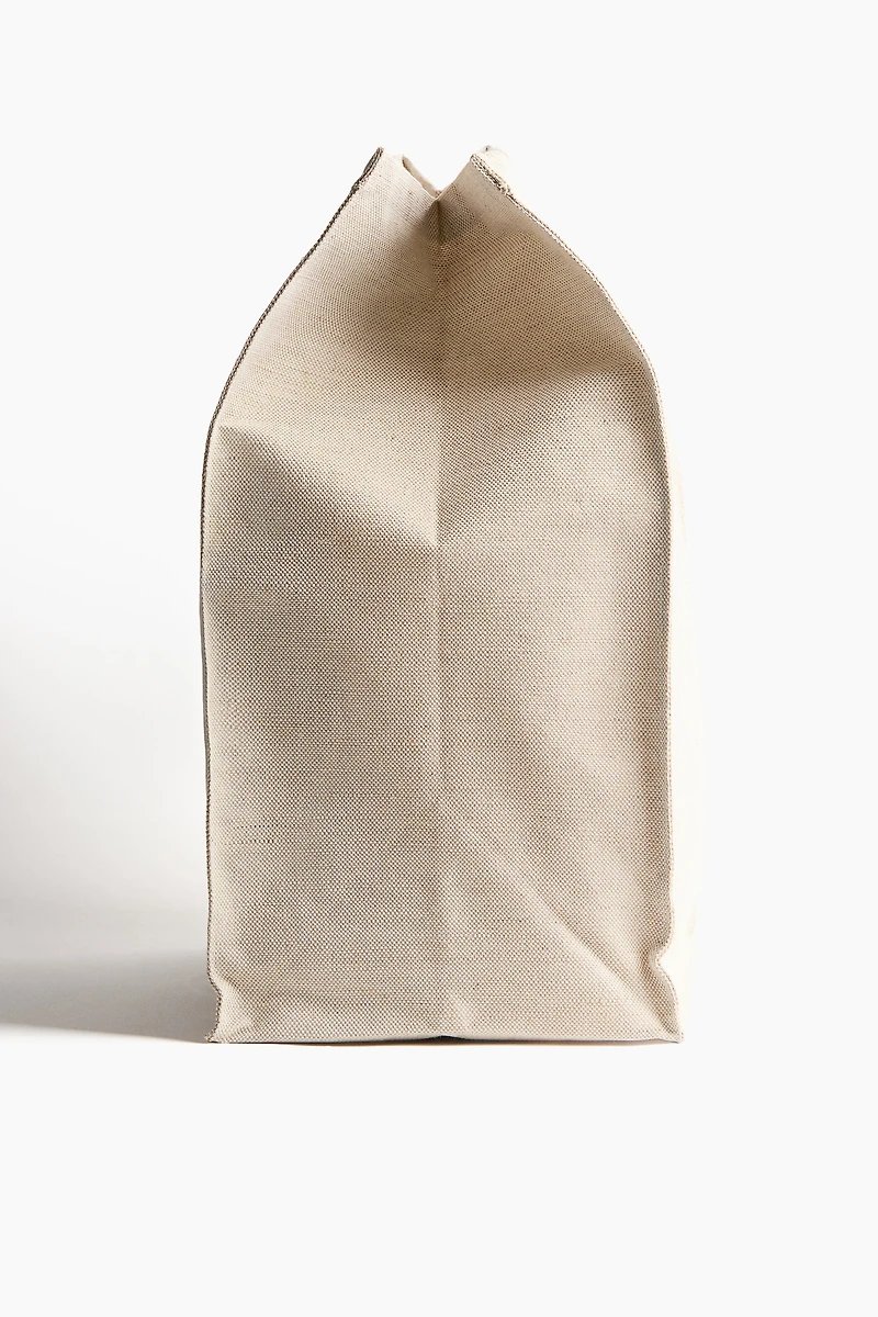Hanging Jute Laundry Bag