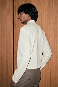Regular Fit Ribbed Polo Shirt