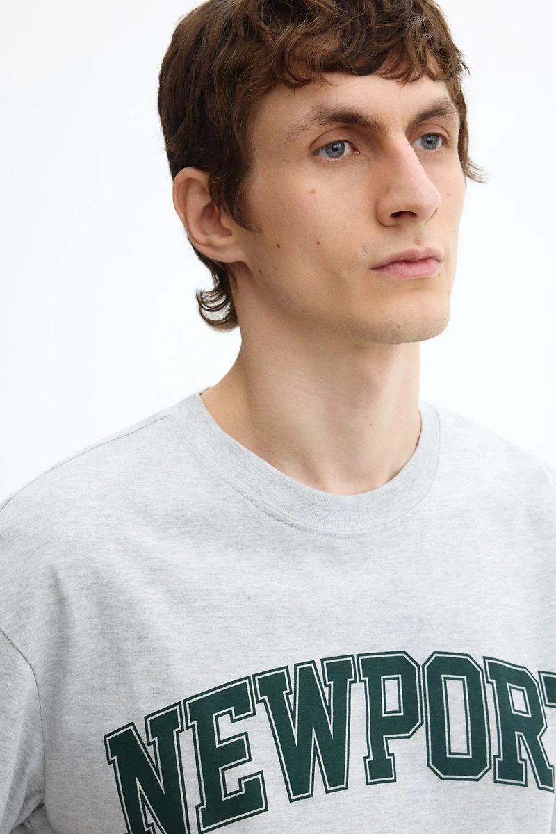 Loose-Fit Printed T-Shirt