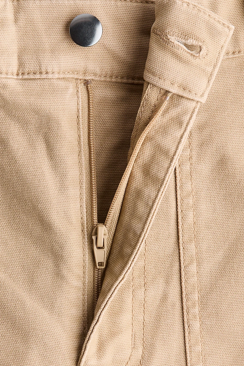 Cotton Canvas Pants