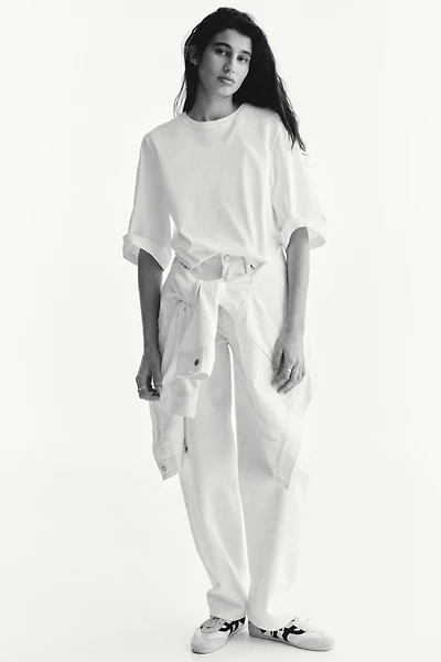 T-shirt loose en coton