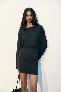 Long-Sleeved Jersey Dress