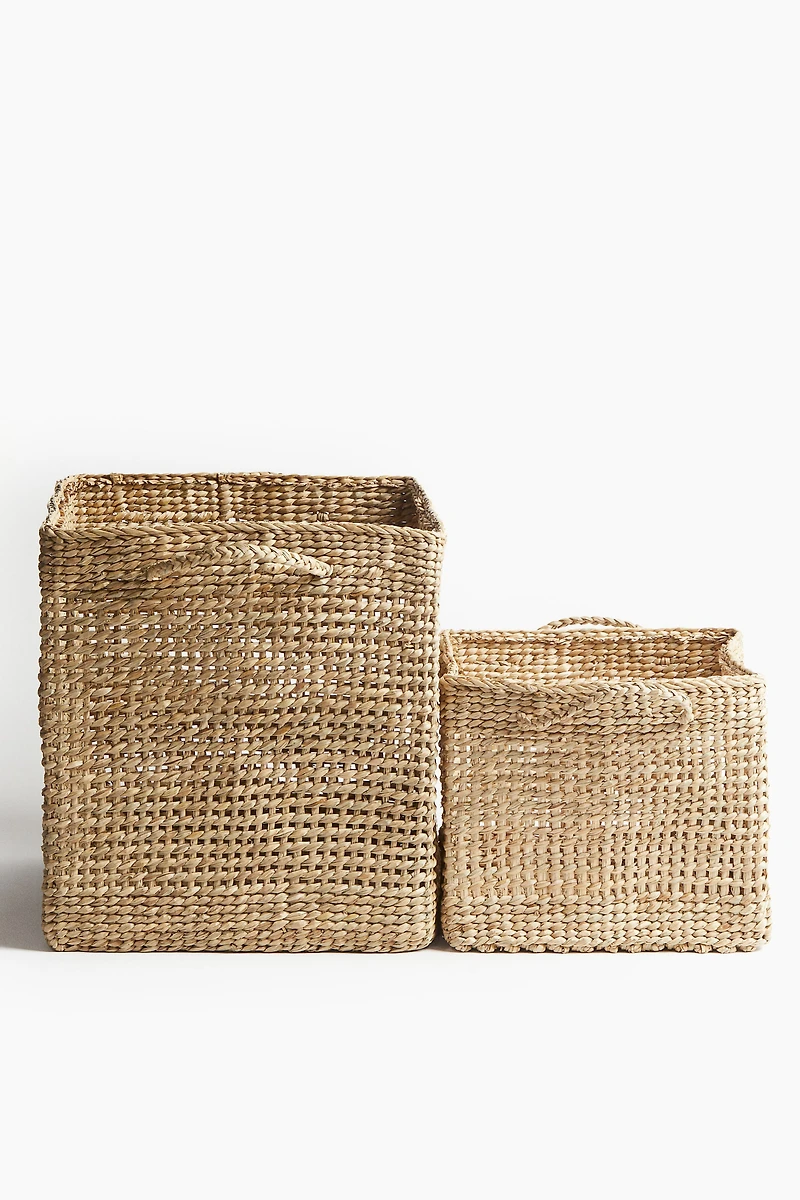 Straw Storage Basket