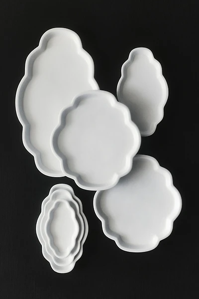 Large Porcelain Serving Plate