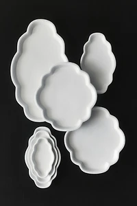 Large Porcelain Serving Plate