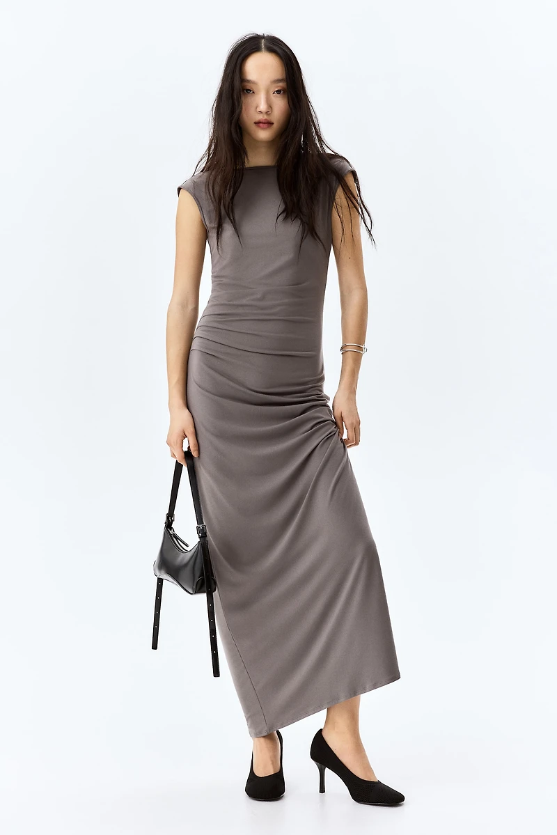 Draped Bodycon Dress