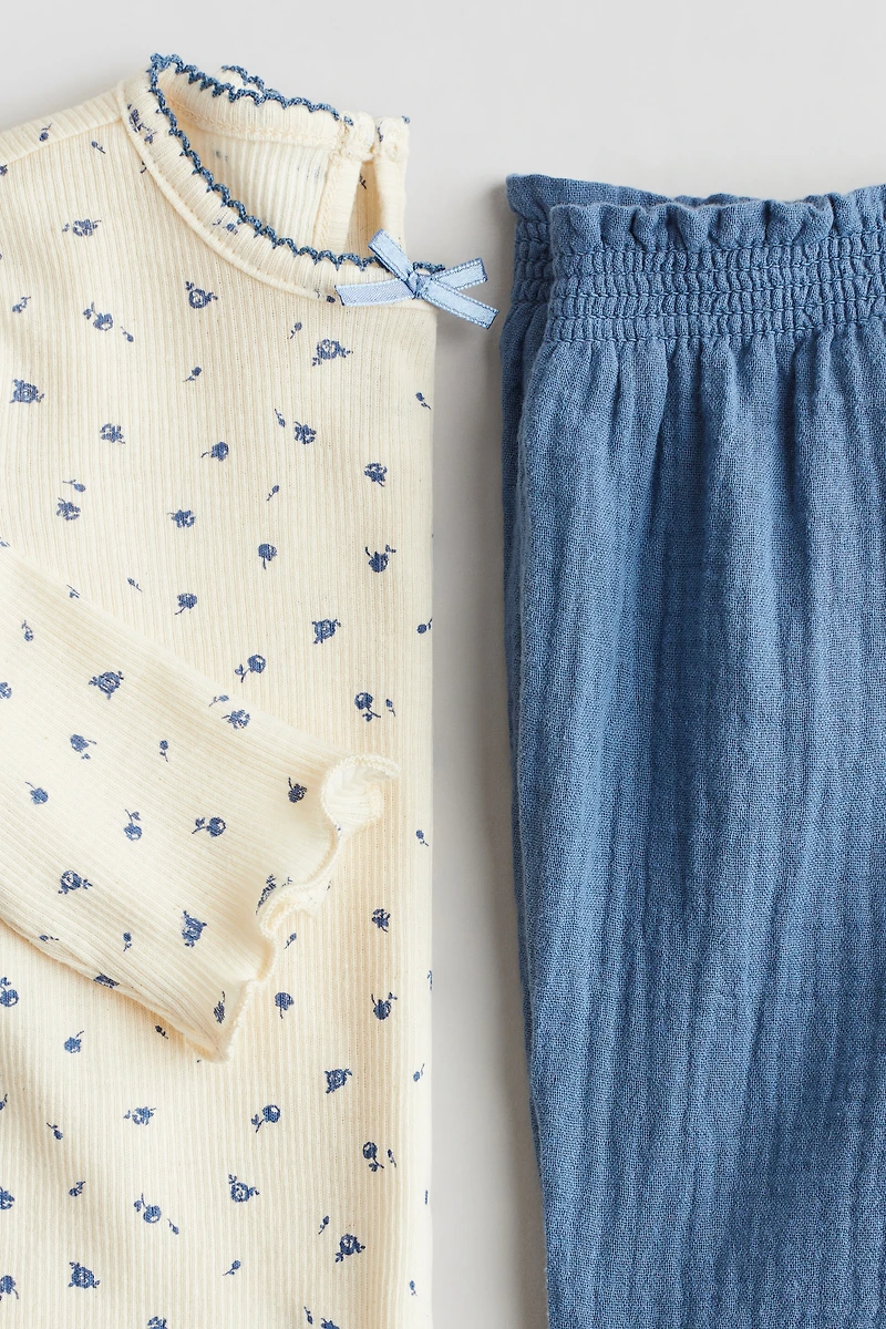 Ensemble 2 pièces en coton