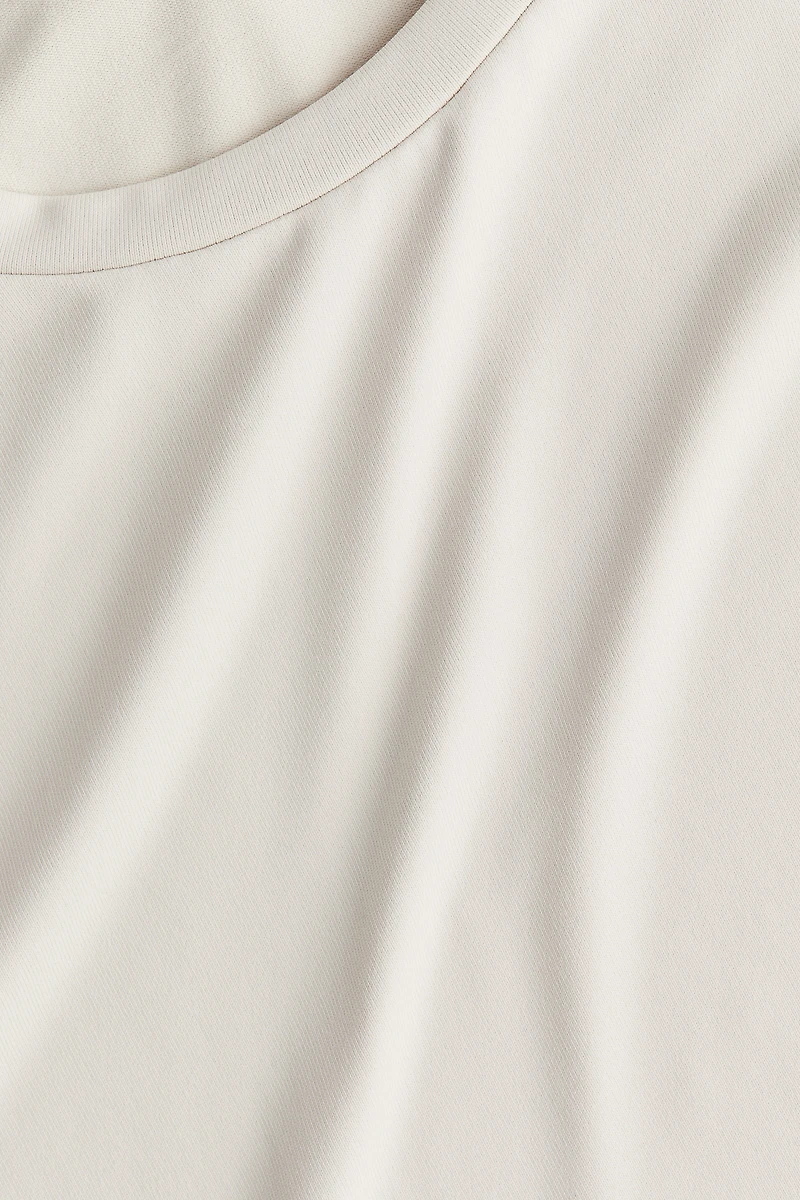 Long-sleeved Microfiber Top
