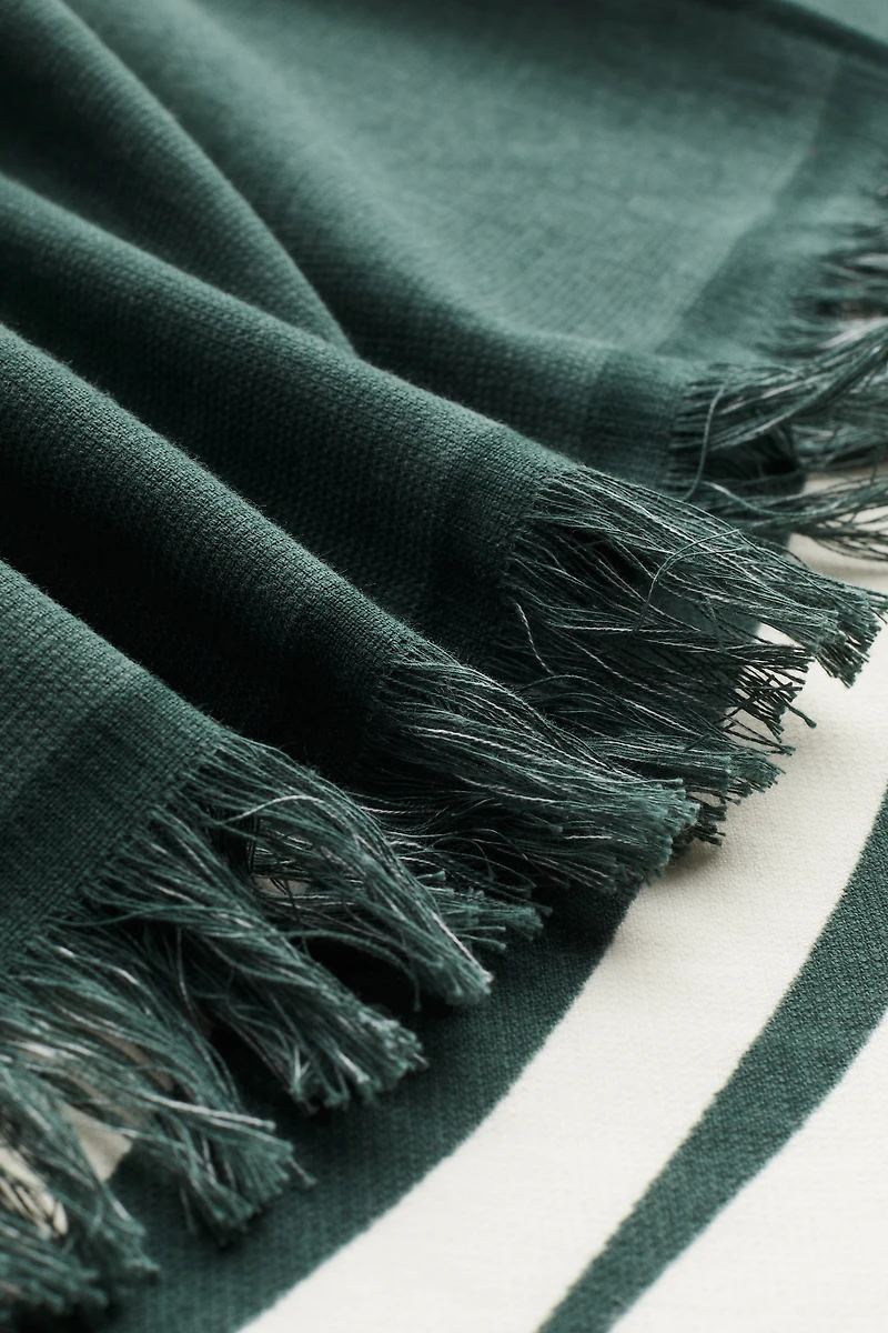 Beach Towel with Fringe