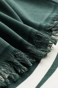 Beach Towel with Fringe