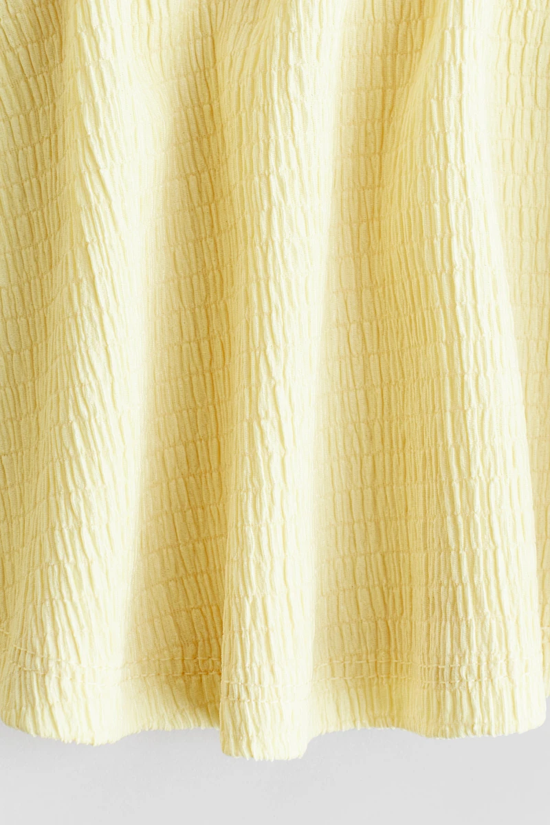 Crinkled Jersey Skirt