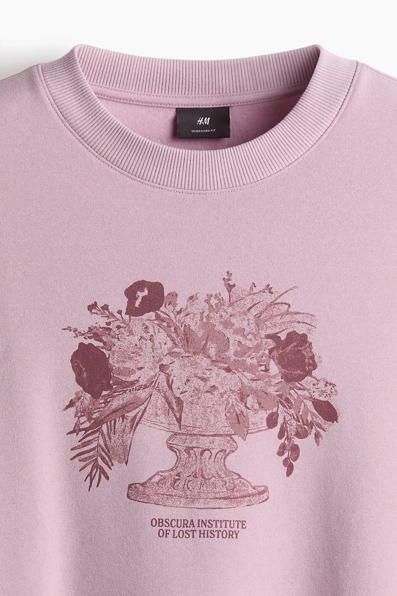 Chandail imprimé ample