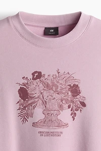 Chandail imprimé ample