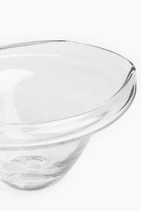 Bol asymétrique en verre