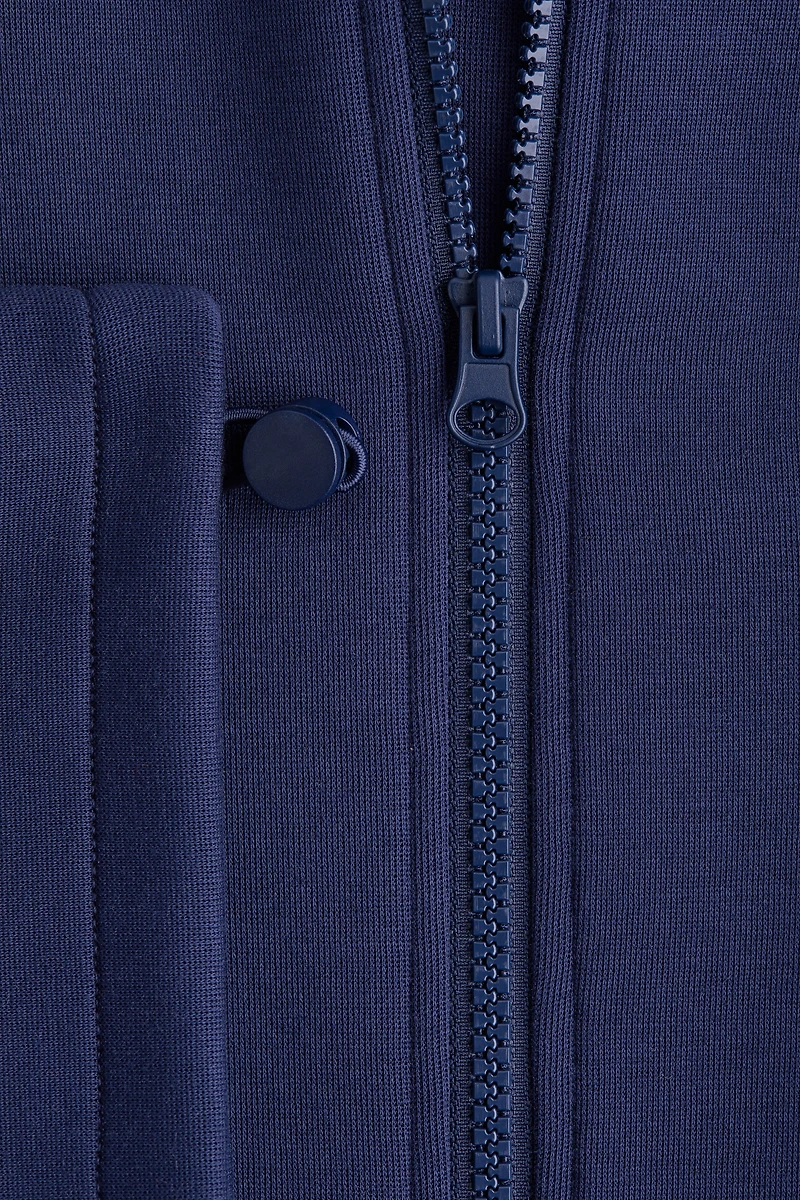 Chandail zippé en scuba