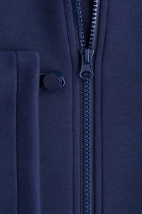 Chandail zippé en scuba