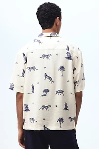 Relaxed-Fit Printed Resort Shirt