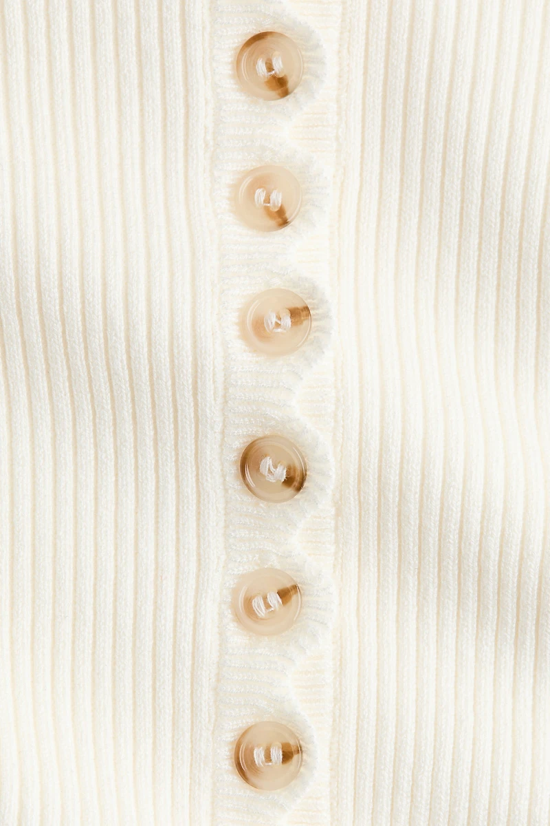 Ribbed Cardigan