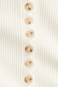 Ribbed Cardigan