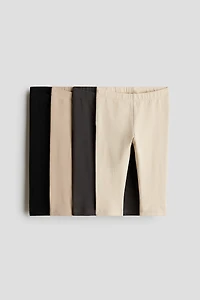 4-pack Cotton Jersey Leggings