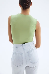 Microfiber Sleeveless Top