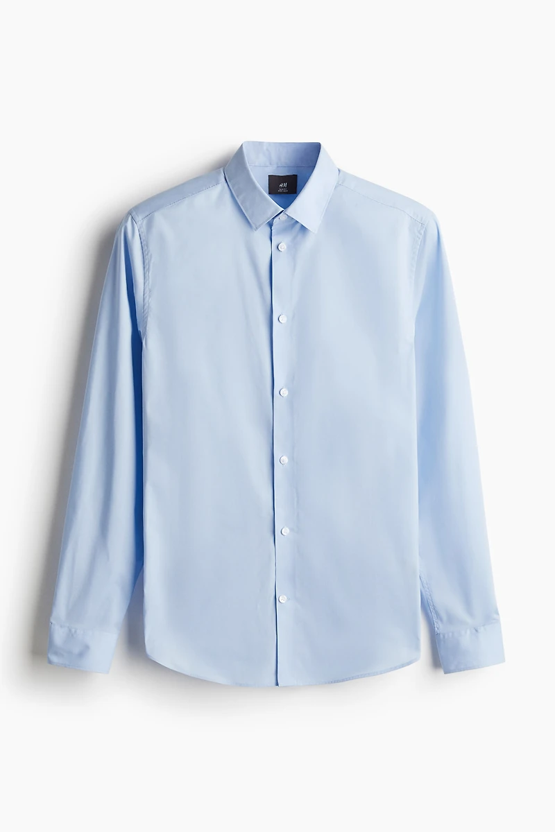 Slim Fit Easy-iron Shirt