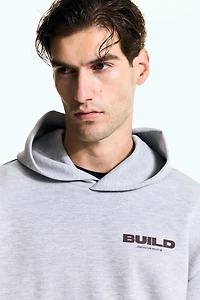 Oversized Fit Sports Hoodie with DryMove™