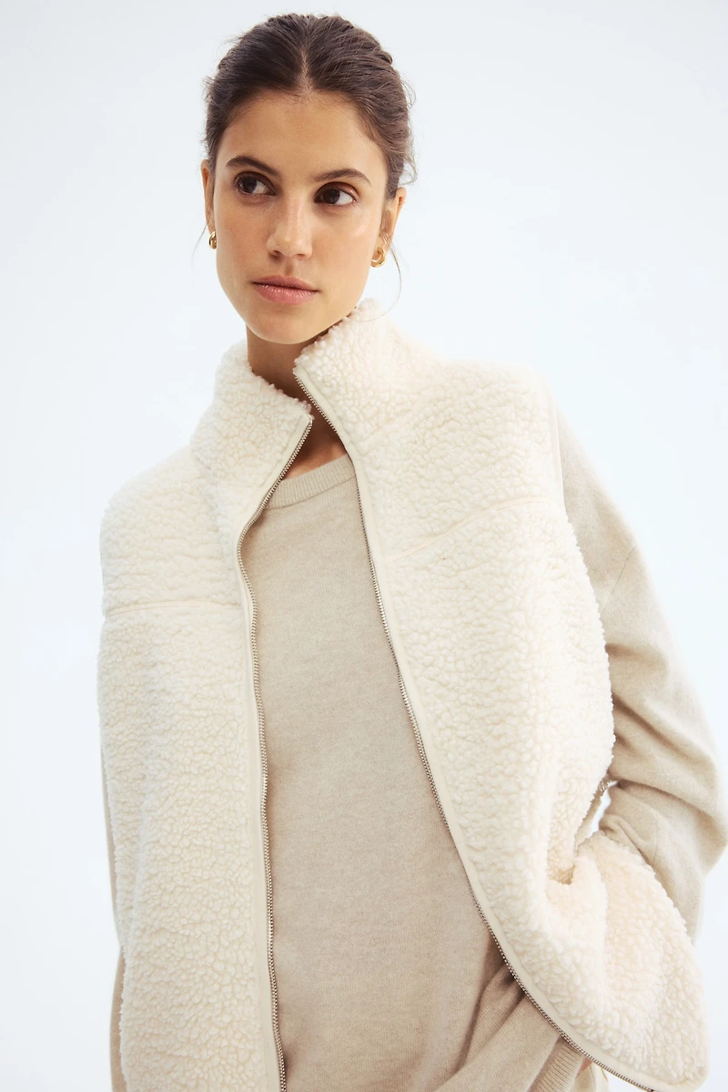 MAMA Before & After Babywearing Teddy Fleece Vest